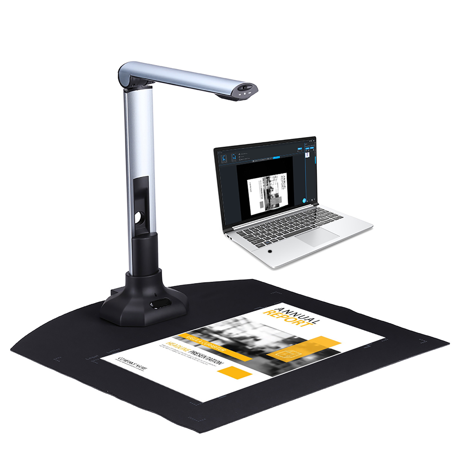 Document Scanner Portable - Skaner dokumentów 10MP HD Składana przenośna