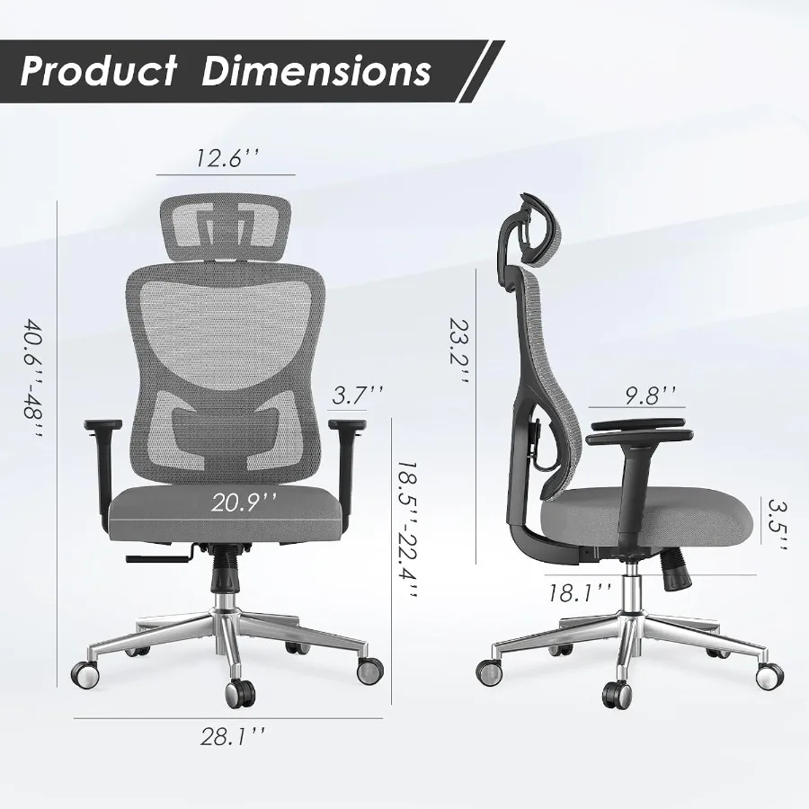 Ergonomiczne krzesło biurowe d – Ergonomic Office Chair recenzja i cena