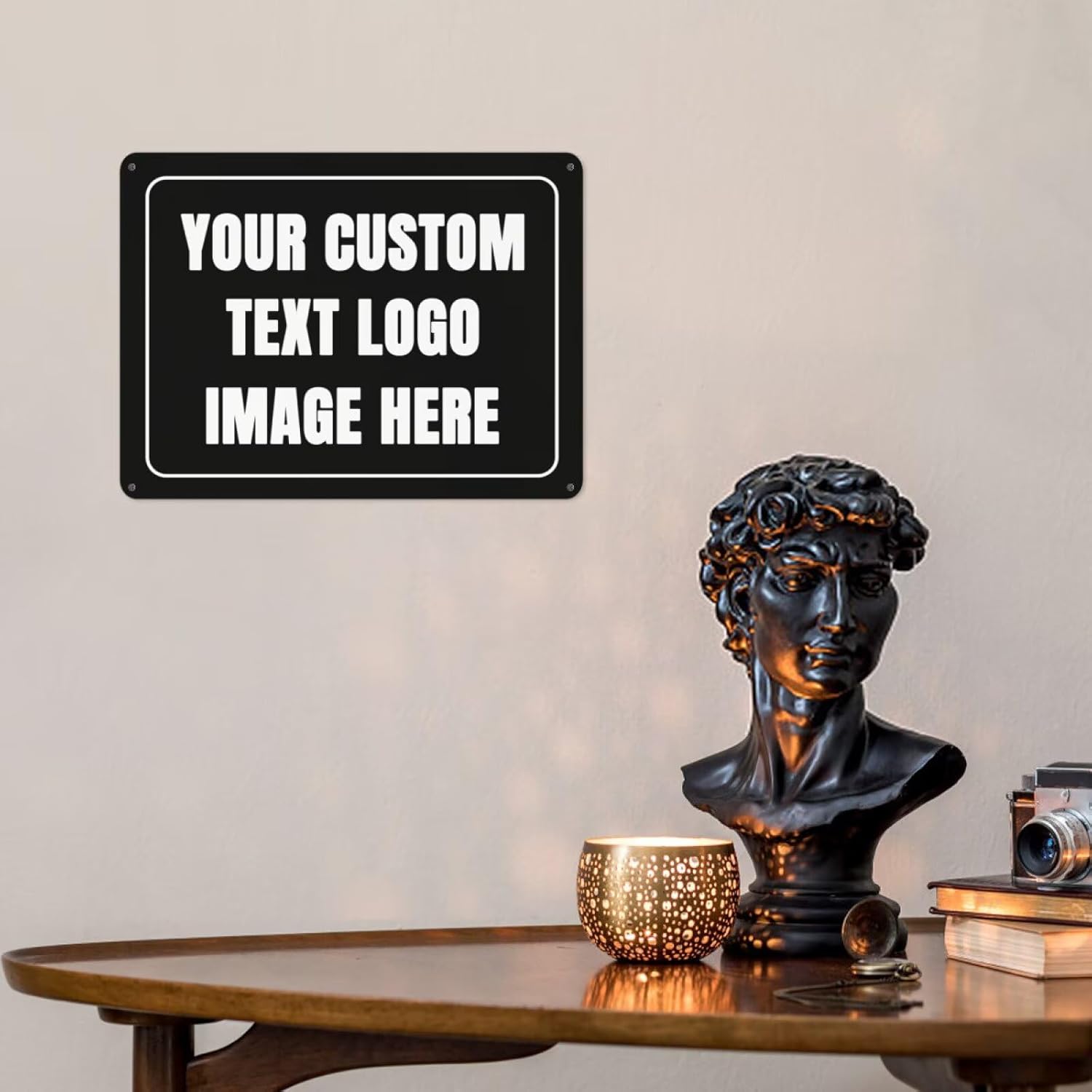 Tablica Metalowa Personalizowa – Home Office Logo recenzja i cena