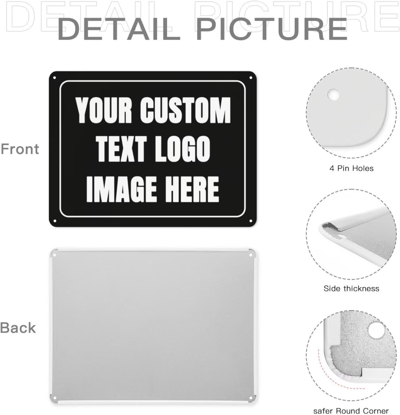 Tablica Metalowa Personalizowa – Home Office Logo recenzja i cena
