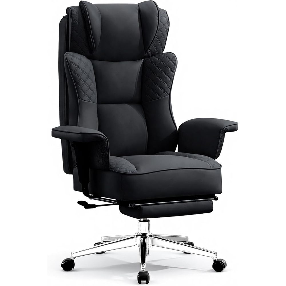 Duże i wysokie krzesło biurowe – Ergonomic Office Chair recenzja i cena